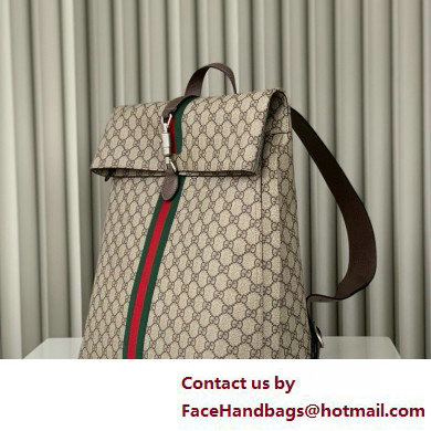 Gucci Web Jackie 1961 GG backpack Bag 771344 Beige/Coffee 2025