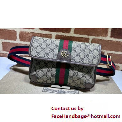 Gucci Web Ophidia GG small belt Bag 752597 Beige/Coffee 2025