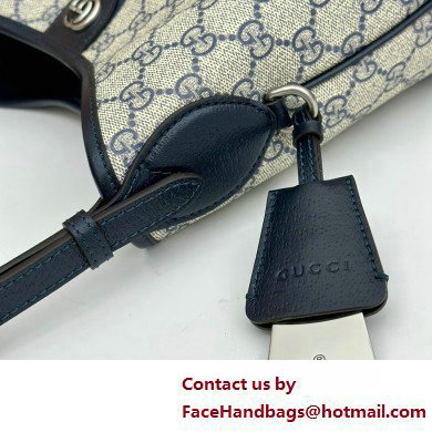 Gucci Web Ophidia GG small shoulder bag 781402 Beige/Blue 2025