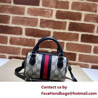 Gucci Web Ophidia super mini bag 781490 Beige/Blue 2025