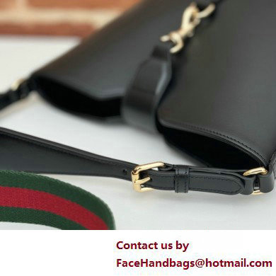 Gucci mini bucket shoulder bag 782908 leather Black 2025