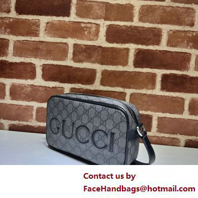 Gucci mini shoulder bag 768391 GG Gray 2025