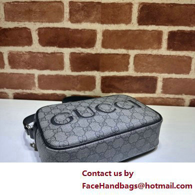 Gucci mini shoulder bag 768391 GG Gray 2025