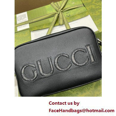 Gucci mini shoulder bag 768391 Leather Black 2025