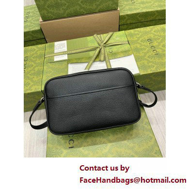 Gucci mini shoulder bag 768391 Leather Black 2025