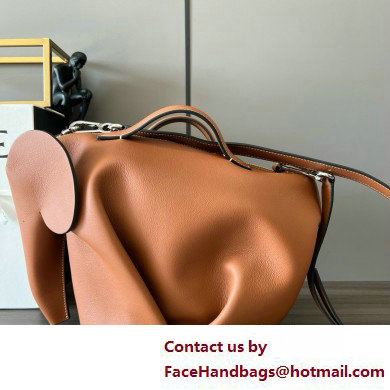 LOEWE Large Elephant bag in classic calfskin Tan 2025 - Click Image to Close