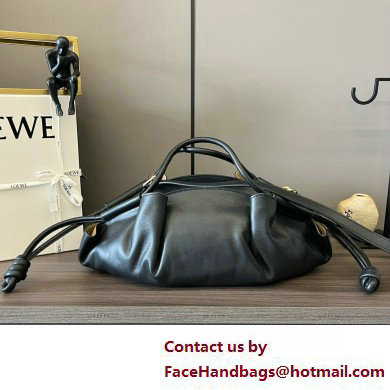 LOEWE Paseo bag in shiny nappa calfskin 062240 black 2025