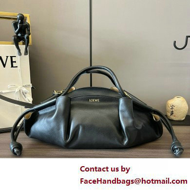 LOEWE Paseo bag in shiny nappa calfskin 062240 black 2025