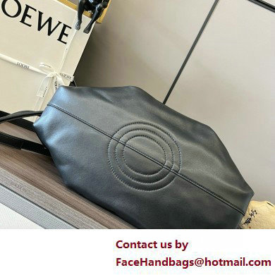 LOEWE Paseo bag in shiny nappa calfskin 062240 black 2025