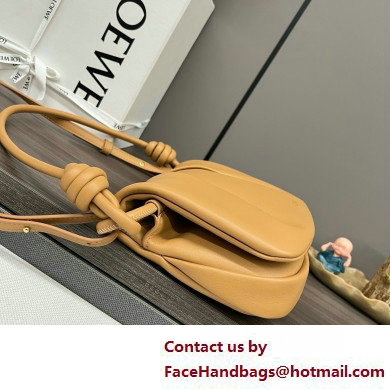 LOEWE Paseo satchel in shiny nappa calfskin Warm Desert2025