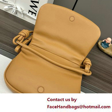 LOEWE Paseo satchel in shiny nappa calfskin Warm Desert2025