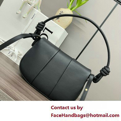 LOEWE Paseo satchel in shiny nappa calfskin black 2025