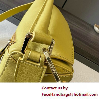 LOEWE Small Puzzle bag in classic calfskin Bright Ochre 2025