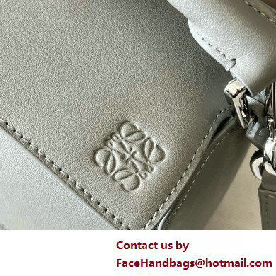 LOEWE Small Puzzle bag in in classic calfskin gray 2025