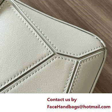 LOEWE Small Puzzle bag in in classic calfskin gray 2025