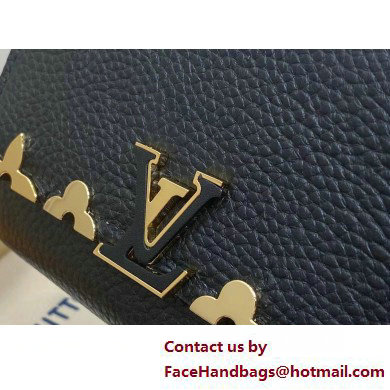 LOUIS VUITTON Capucines Compact Wallet BLACK 2025