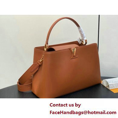 LOUIS VUITTON Capucines GM Souple M24879 Cognac 2025