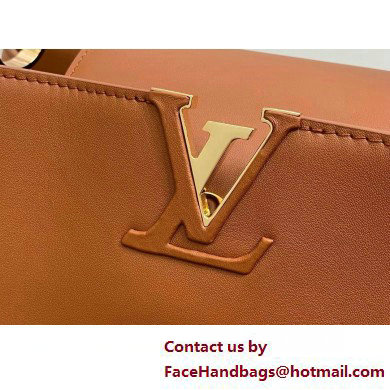 LOUIS VUITTON Capucines GM Souple M24879 Cognac 2025