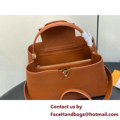 LOUIS VUITTON Capucines GM Souple M24879 Cognac 2025