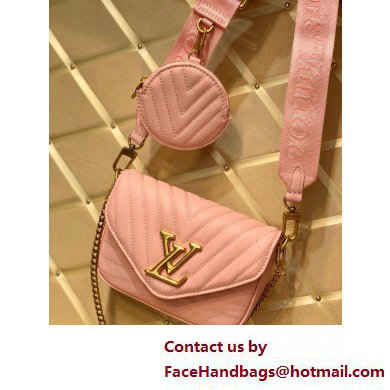 LOUIS VUITTON New Wave Multi-Pochette BAG M22477 Rose Ballerine Pink 2025