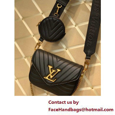 LOUIS VUITTON New Wave Multi-Pochette BAG M22477 black 2025