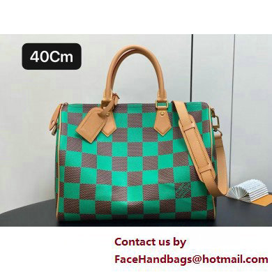 LOUIS VUITTON Speedy 40 Bandouliere Damier Pop N40579 2025