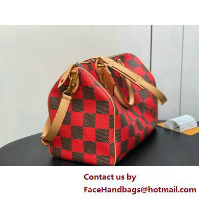 LOUIS VUITTON Speedy 40 Bandouliere Damier Pop N40580 2025