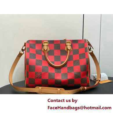 LOUIS VUITTON Speedy 40 Bandouliere Damier Pop N40580 2025