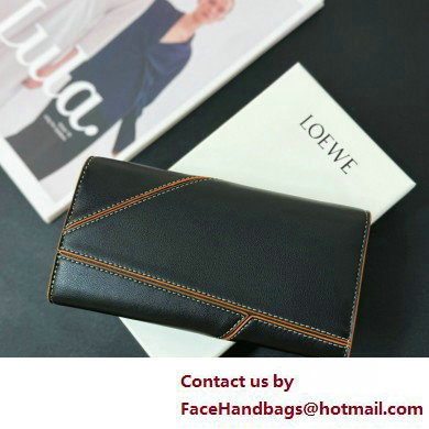 Loewe Puzzle long horizontal wallet in classic calfskin 01