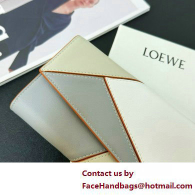 Loewe Puzzle long horizontal wallet in classic calfskin 04