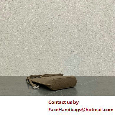 Loro Piana Bale Phone Case in Grained Calfskin Warm Mastic