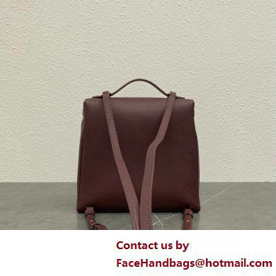 Loro Piana Extra Pocket Backpack L23.5 in Grained Calfskin 03