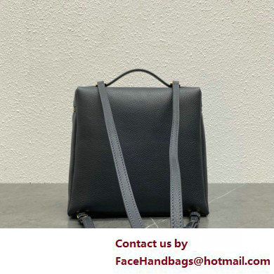 Loro Piana Extra Pocket Backpack L23.5 in Grained Calfskin 08