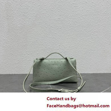 Loro Piana Extra Pocket L19 Bag in Ostrich Leather 07