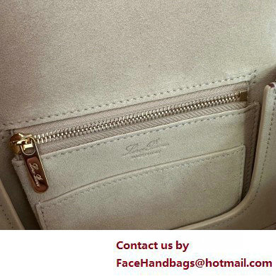 Loro Piana Mini Ghiera bag in Smooth Calfskin Deep Kummel 2025