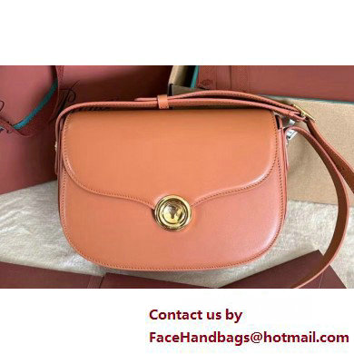 Loro Piana Small Ghiera bag in Smooth Calfskin Brown 2025