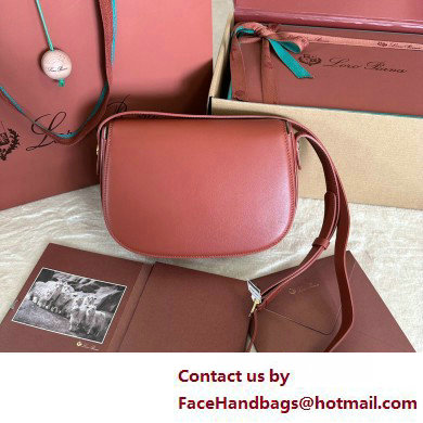 Loro Piana Small Ghiera bag in Smooth Calfskin Deep Kummel 2025