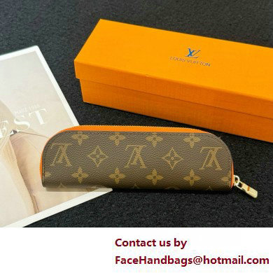 Louis Vuitton Charlotte Pencil Pouch GI1042 Orange 2025