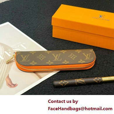 Louis Vuitton Charlotte Pencil Pouch GI1042 Orange 2025