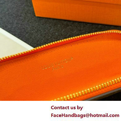 Louis Vuitton Charlotte Pencil Pouch GI1042 Orange 2025