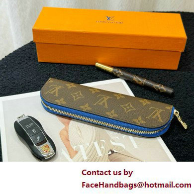 Louis Vuitton Charlotte Pencil Pouch GI1072 Blue 2025