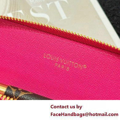 Louis Vuitton Charlotte Pencil Pouch GI1081 Pink 2025