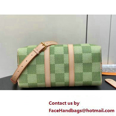 Louis Vuitton Damier Golf coated canvas Keepall Bandouliere 35 Bag N40671 Green 2025