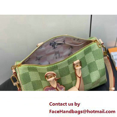 Louis Vuitton Damier Golf coated canvas Keepall Bandouliere 35 Bag N40671 Green 2025