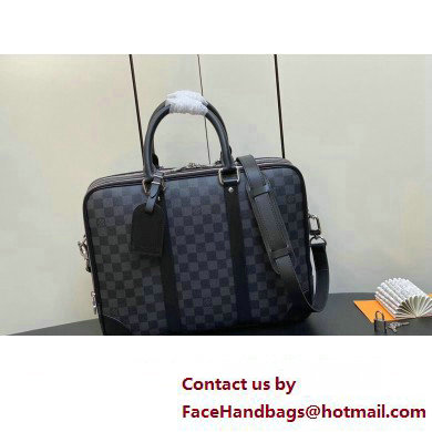 Louis Vuitton Damier Graphite Canvas Porte-documents Voyage GM Bag N40485 2025