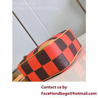 Louis Vuitton Damier Pop canvas Chess Messenger Bag N40548 Orange 2025