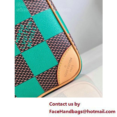 Louis Vuitton Damier Pop canvas Chess Messenger Bag N40563 Green 2025