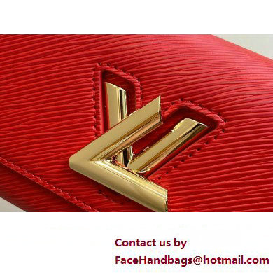 Louis Vuitton Epi leather Twist West Pochette Bag M83593 Red 2025