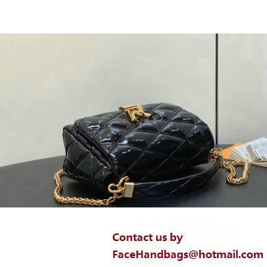 Louis Vuitton Lambskin GO-14 MM Bag M25046 Black/Gold 2025