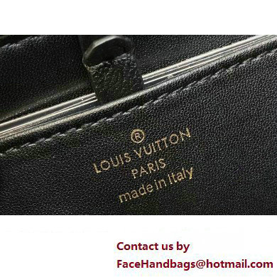 Louis Vuitton Lambskin GO-14 MM Bag M25046 Black/Gold 2025